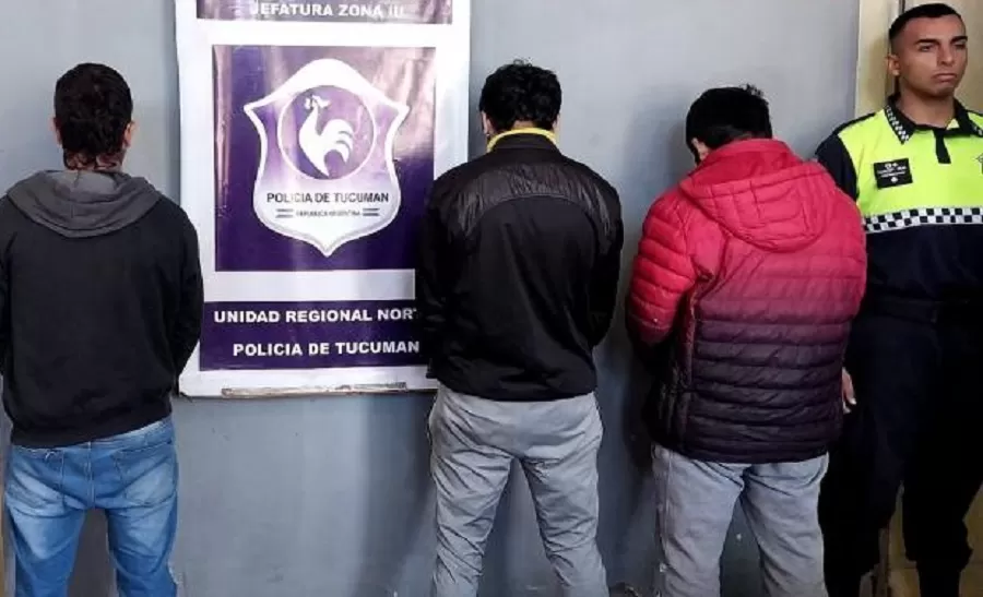 Tres salteños, que tenían pedido de captura, fueron detenidos en Tucumán