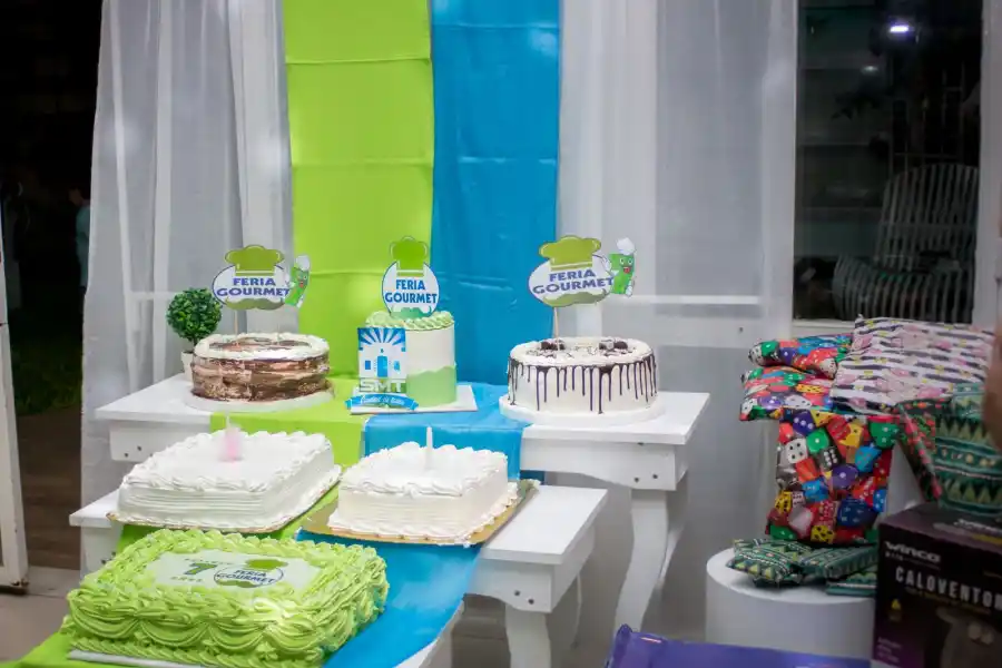 LAS TORTAS en el evento. 