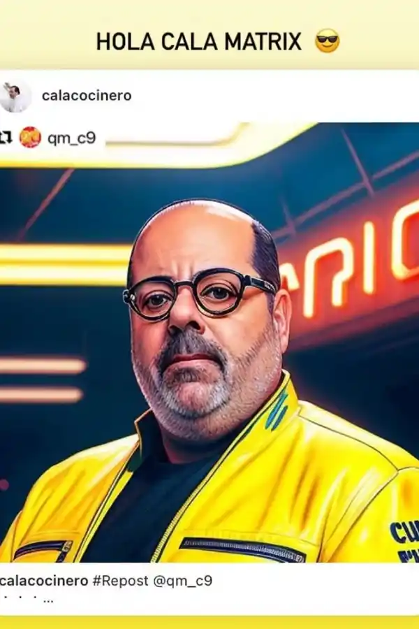 Último posteo de Guillermo Calabrese en Instagram