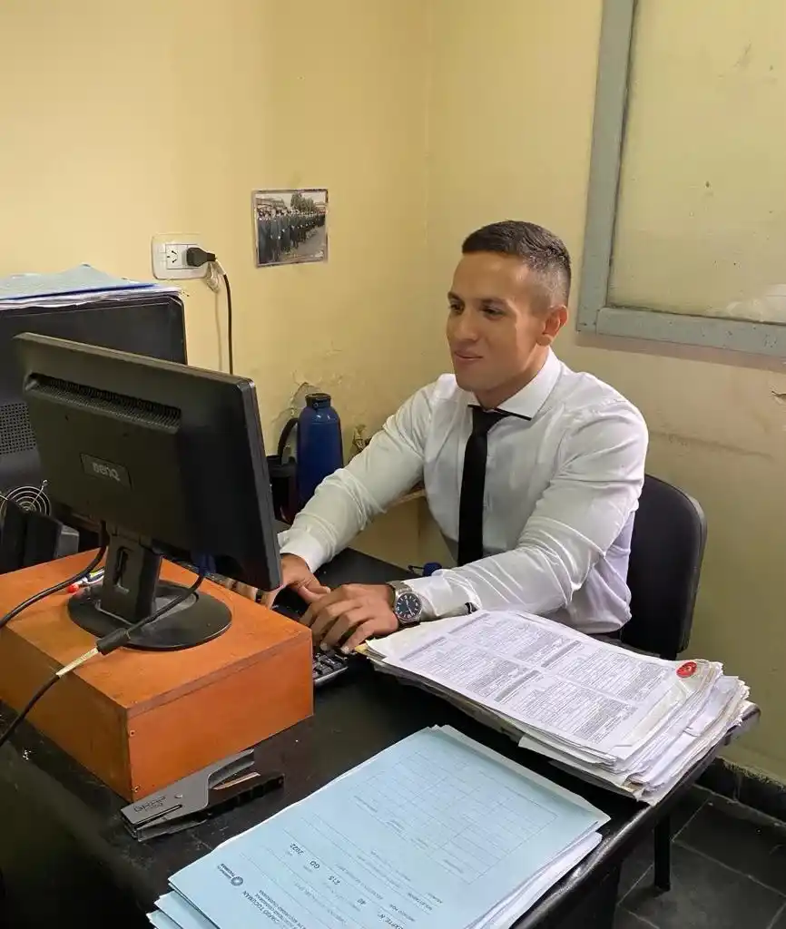 LA VÍCTIMA. Omar Monteros tenía 30 años y trabajaba en la cárcel.