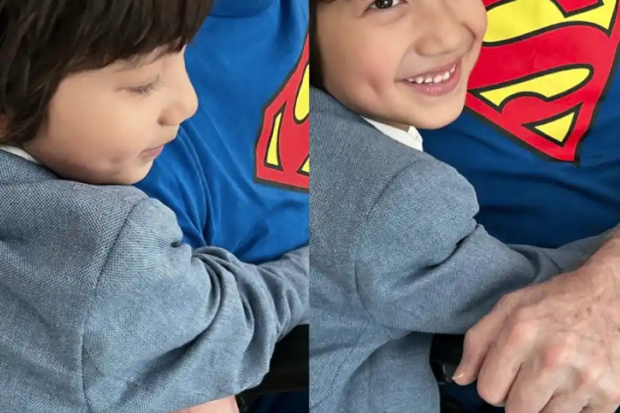 Imágenes de Guillermo Vilas en el cumpleaños de su hijo