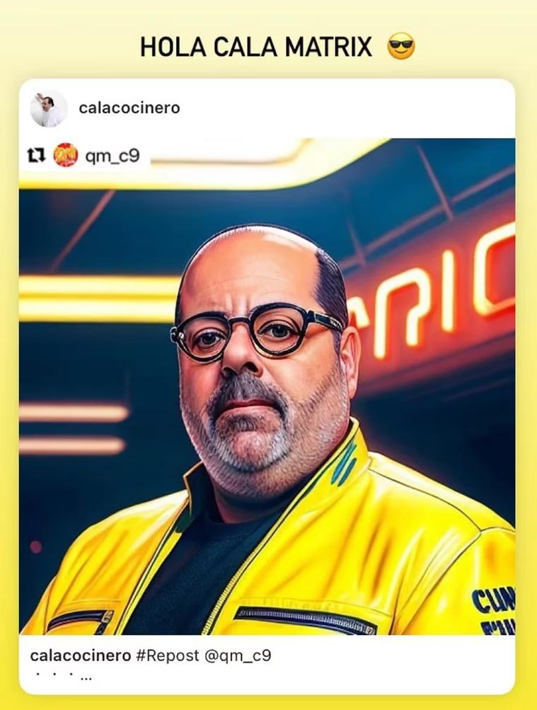 Último posteo de Guillermo Calabrese en Instagram