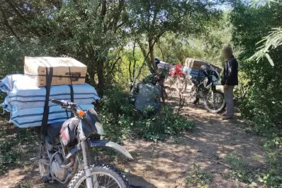 Motociclistas intentan fugarse con 7.000 atados de cigarrillos extranjeros