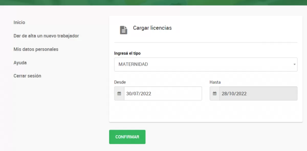 Empleadas domésticas: cómo se informa y se tramita la licencia por maternidad