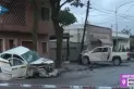 Un taxista murió en un choque en la esquina de Marcos Paz y San Miguel