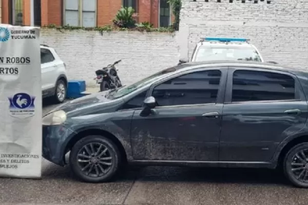 Encontraron el auto que usaba una banda para robar con inhibidores de alarmas