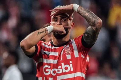 El argentino Taty Castellanos le hizo cuatro goles a Real Madrid y le dio el triunfo a Girona