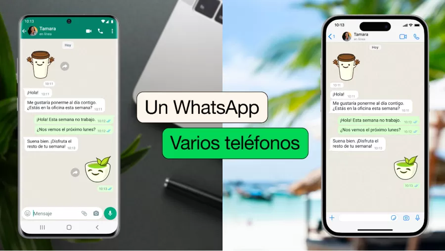 WhatsApp anunció que permitirá que varios dispositivos se conectan a una misma cuenta.