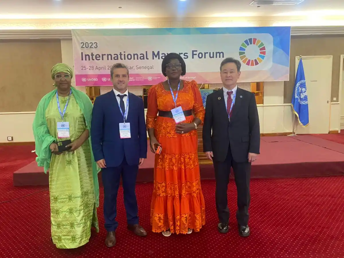 EN EL FORO DE ALCALDES. Mariano Campero viajó como intendente de Yerba Buena.