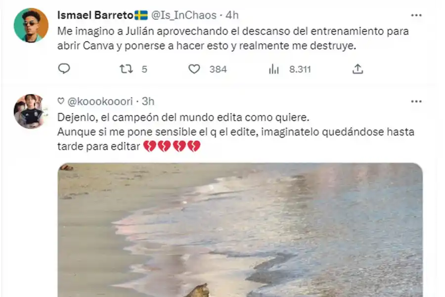 El extraño motivo por el que Julián Álvarez fue tendencia en medio de la goleada del Manchester City