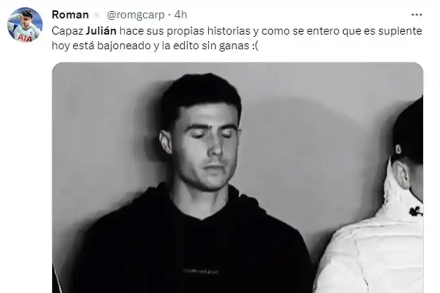 El extraño motivo por el que Julián Álvarez fue tendencia en medio de la goleada del Manchester City