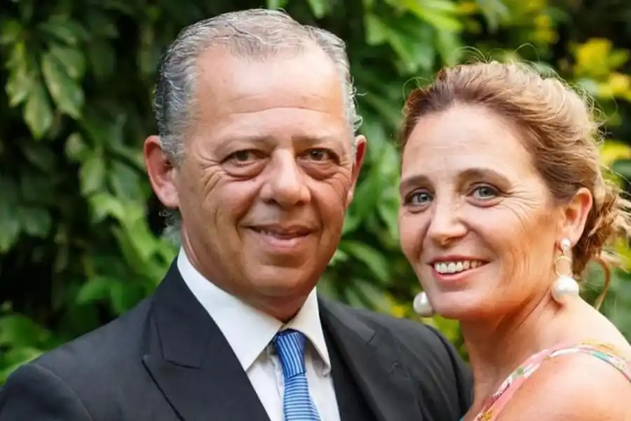 Rafael y Mariana, el papá y la mamá de Santi Maratea