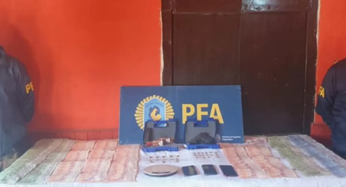 Cayó una organización narcocriminal que operaba en el sur de la Provincia