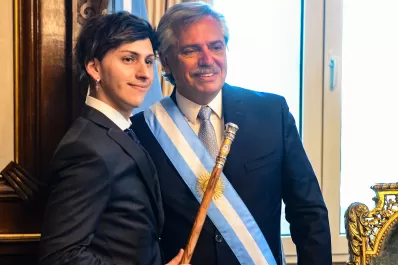 Amenazaron de muerte al hijo mayor de Alberto Fernández