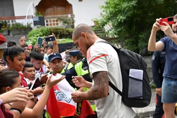 Atlético Tucumán-River: qué jugadores del “millonario” fueron más afectuosos con el público tucumano