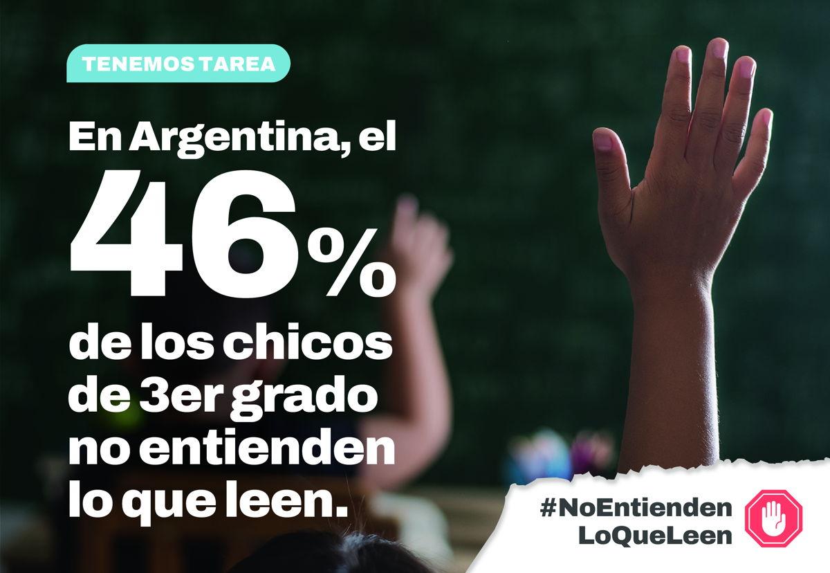 Educación: en Argentina, más de la mitad de los alumnos no entiende lo que lee