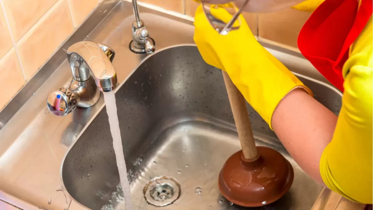 Desagües tapados. Una de las problemáticas más comunes en los hogares