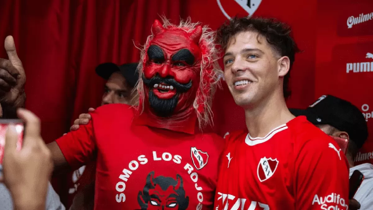 Santi Maratea ayuda Independiente 