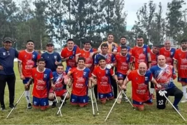 Fútbol adaptado: Los Leones se enfrentarán a Cultural Corrientes