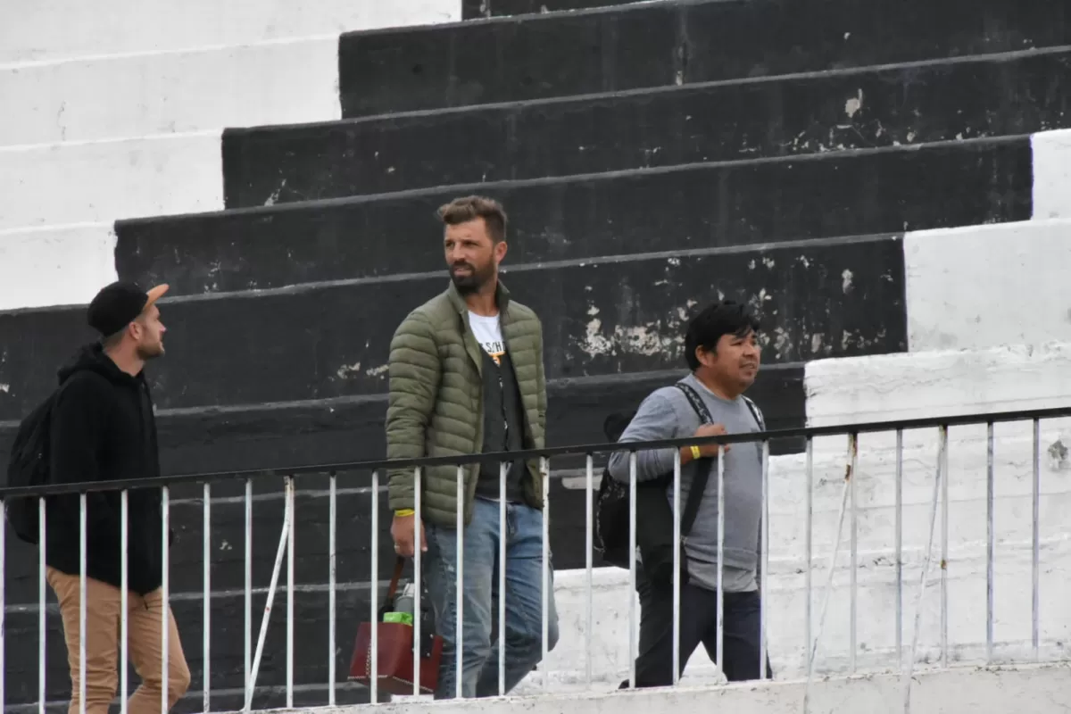 Pablo Frontini, en Mendoza. FOTO GENTILEZA DE JOSÉ ALDERETE - SAN MARTÍN