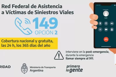 Cómo funciona la red que brinda asistencia a las víctimas de siniestros viales