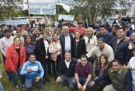 Concepción: junto a militantes y vecinos, Manzur celebró el Día del Trabajador con locro