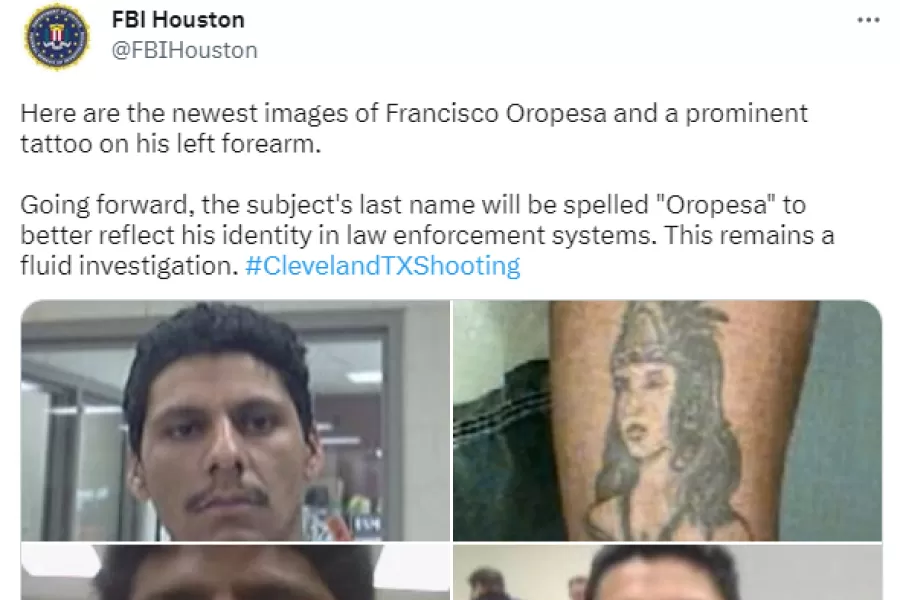 Las últimas imágenes de Oropesa y un prominente tatuaje en su antebrazo izquierdo