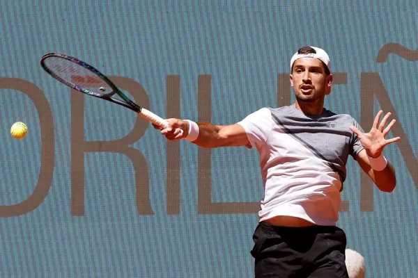 Pedro Cachín se despidió del Masters 1000 de Madrid