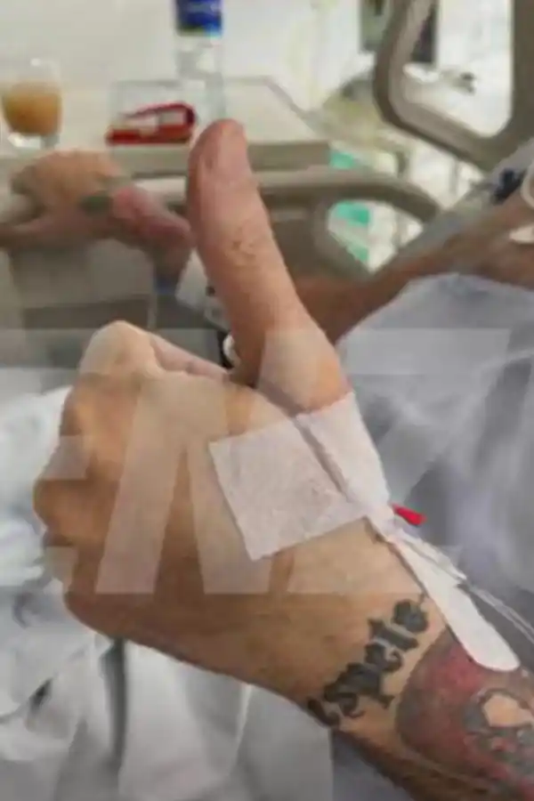 La primera foto de Jorge Rial desde la clínica donde esta internado