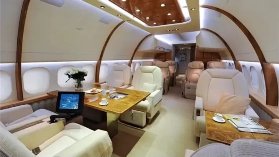 Las habitaciones del nuevo avión presidencial.