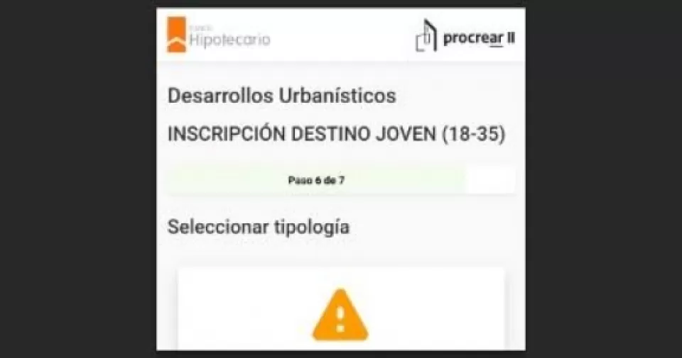 Algunos usuarios reportaron fallas en las inscripciones del Procrear II.