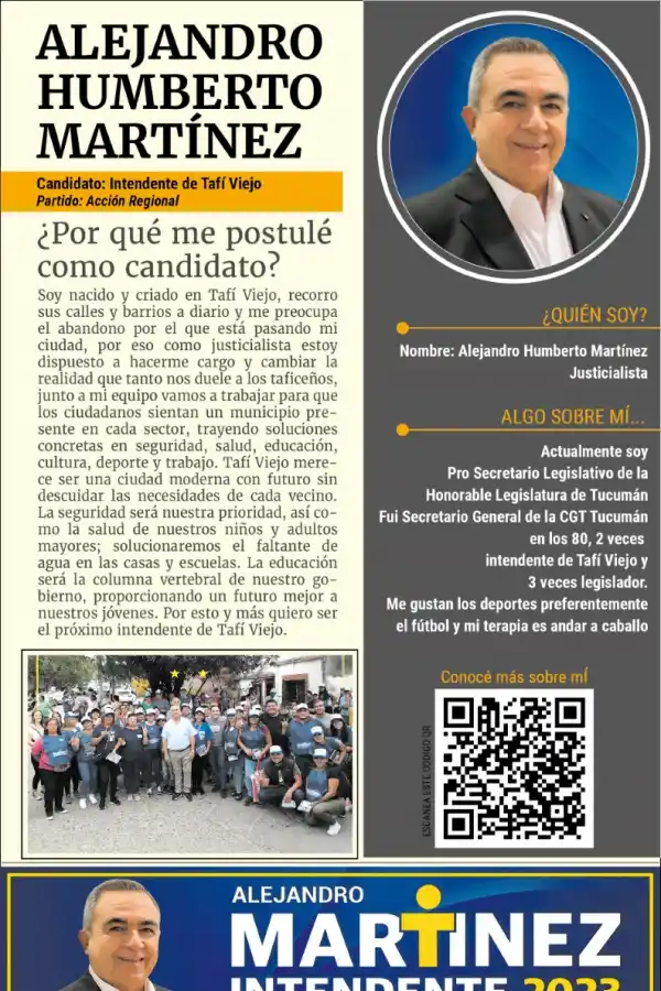 Candidatos en campaña: Alejandro Humberto Martínez