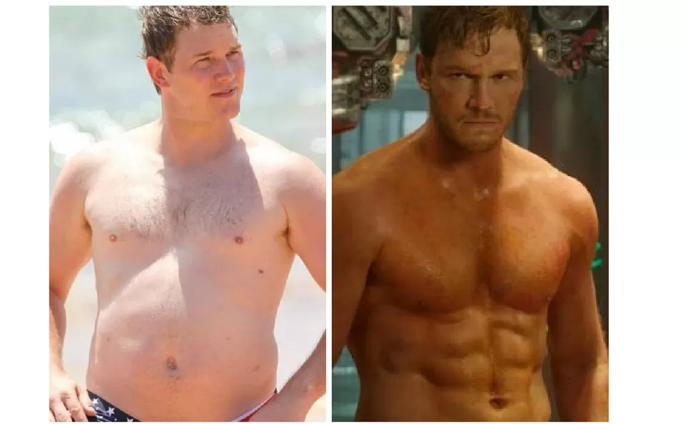 El actor Chris Pratt dio a conocer la dieta y el entrenamiento que hizo para bajar 36 kilos
