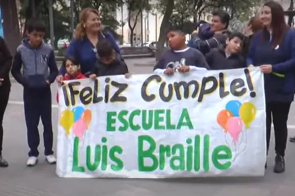 Con distintas actividades, la escuela Especial Luis Braille festeja sus 104 años