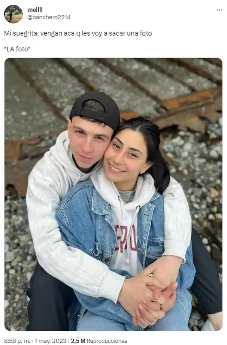 Publicó una foto con su novio y lo confundieron con el Dibu Martínez