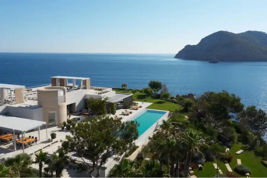 IBIZA. La nueva casa de los Messi (Foto: Romano Arquitectura / TN)