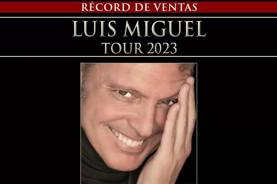 Luis Miguel agotó nueve fechas en Argentina: vendió más de 100.000 entradas en un día