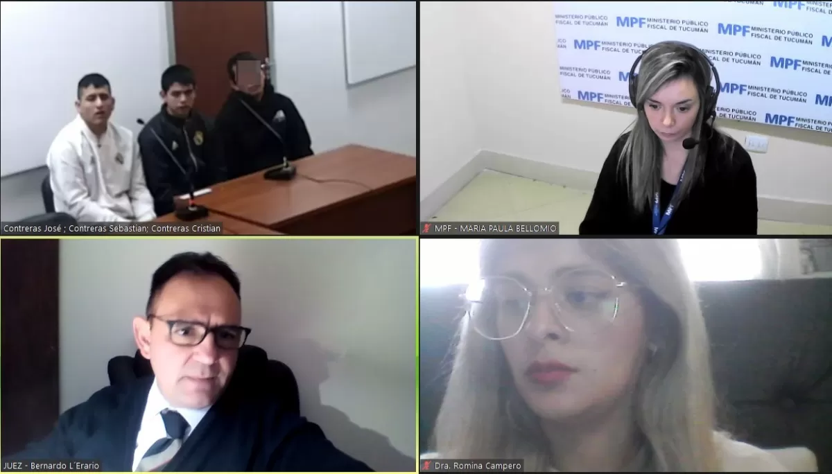 Condenaron a tres miembros del Clan Contreras por haber cometido ocho delitos en un año