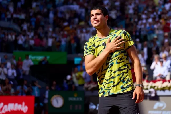 Carlos Alcaraz venció a Borna Coric y jugará la final del Masters 1000 de Madrid
