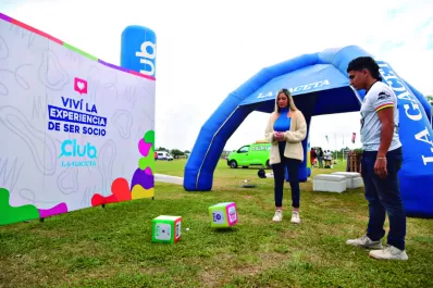 En Yerba Buena, antes de correr, la diversión estuvo con Club LA GACETA