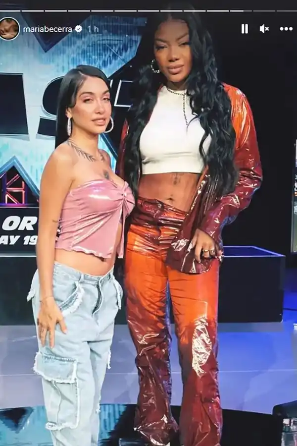 María Becerra le dedicó una historia a Ludmilla