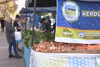 El Mercado en tu Barrio: dónde estarán los puestos esta semana