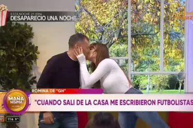La desconcertante respuesta de Romina Uhrig ante el pedido de matrimonio en vivo de Walter Festa