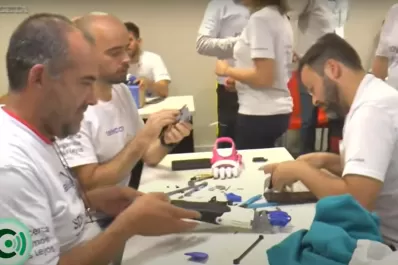 Acción solidaria: voluntarios entregaron prótesis gratis en Tucumán