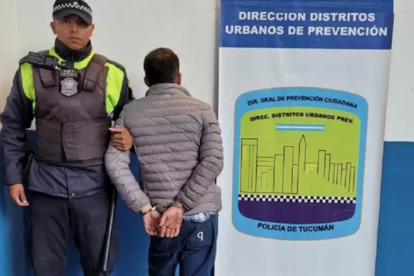 Un hombre fue detenido por amenazar de muerte a su madre