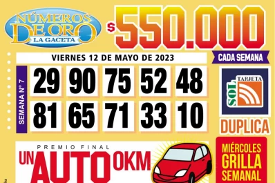 Los Números de Oro de LA GACETA