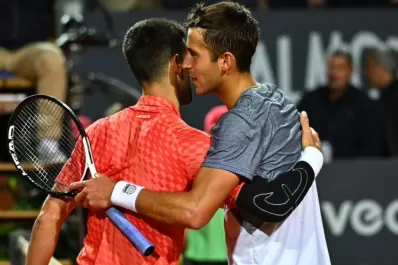 Tomás Etcheverry se despidió del Masters 1000 de Roma