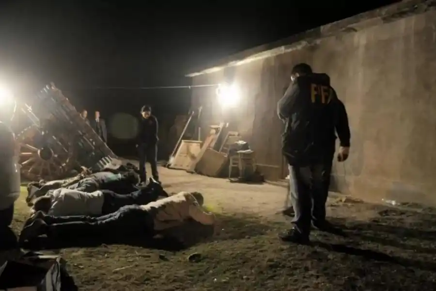 OPERATIVO. “Tony” fue una de las personas detenidas en el operativo realizado en Villa Fiad, en 2011.