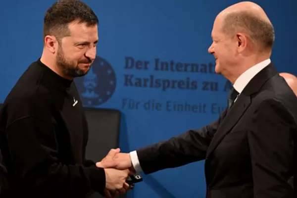 Zelenski aseguró que con la ayuda de occidente la derrota de Rusia será irreversible