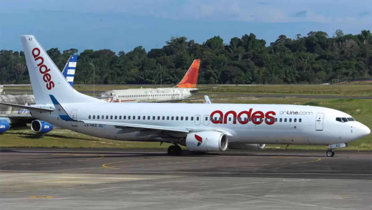 ¿VOLVERÁ? Los aviones de Andes dejaron de volar desde Tucumán en noviembre de 2018.